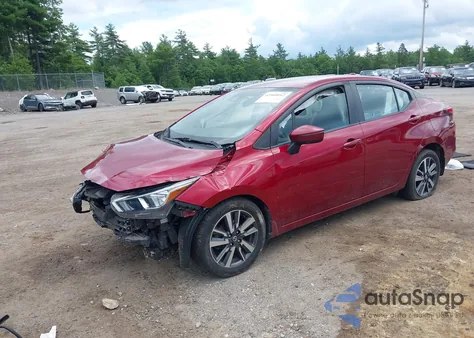 2020 Nissan Versa Sv Xtronic Cvt из США, поврежденный, VIN 3N1CN8EV3LL862866